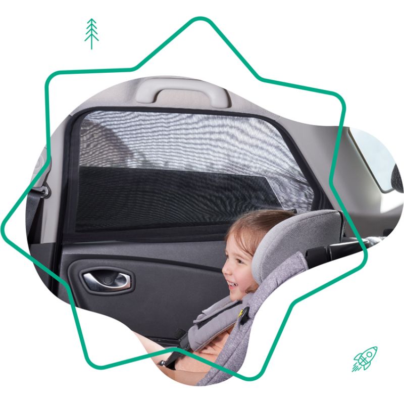 Pare-soleil chaussette voiture - Reconditionné Badabulle Produit 3