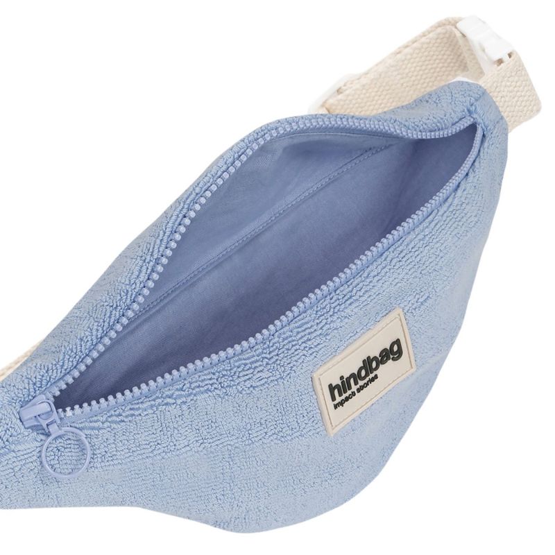 Sac banane enfant Augustin en éponge Bleu Hindbag Produit ouvert 3
