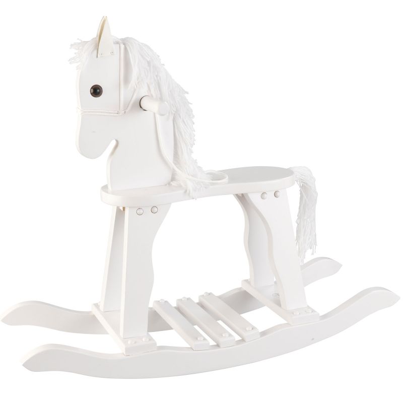 Cheval à bascule Derby blanc KidKraft