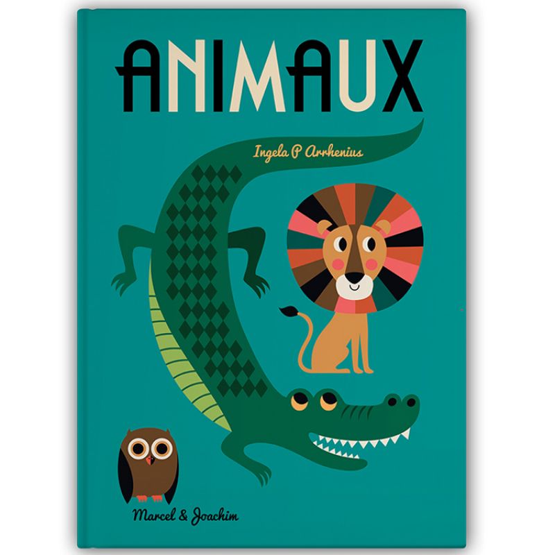 Livre imagier géant Animaux Marcel et Joachim