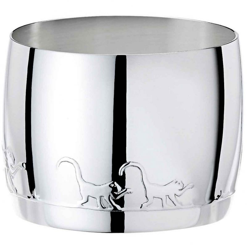 Rond de serviette Savane (métal argenté) Christofle