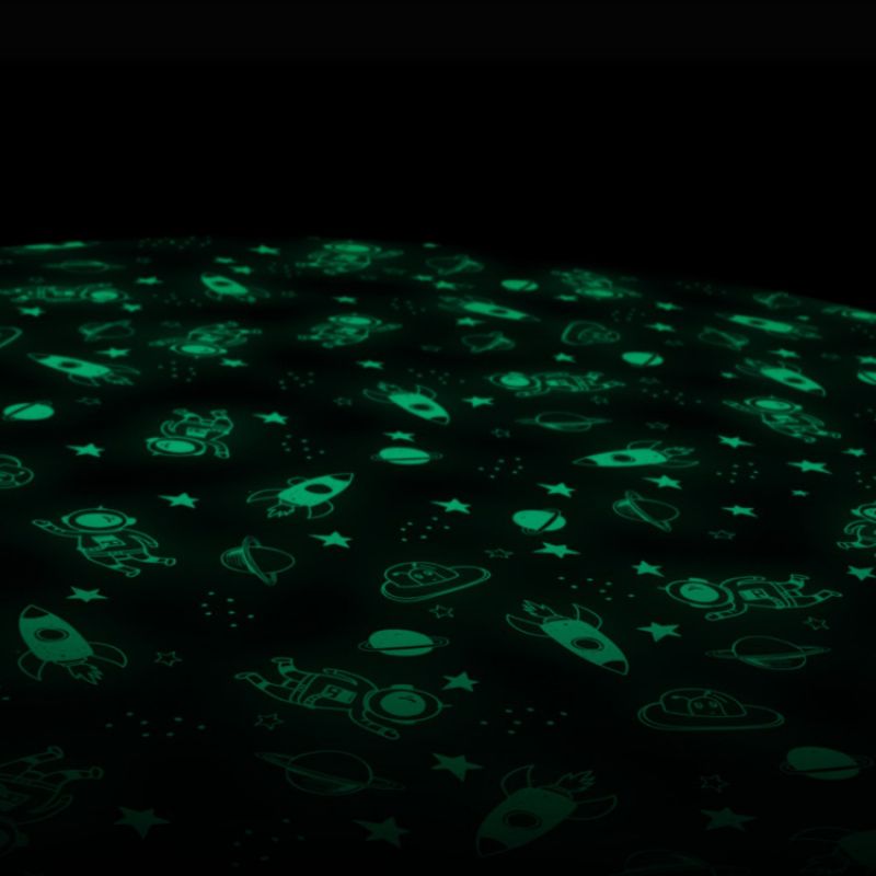 Sac à jouets 2 en 1 phosphorescent Print Espace Play&Go Ambiance 5