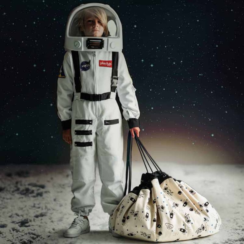 Sac à jouets 2 en 1 phosphorescent Print Espace Play&Go Ambiance 6