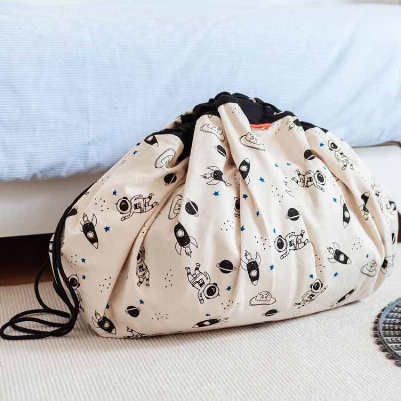 Sac à jouets 2 en 1 phosphorescent Print Espace Play&Go Ambiance 8
