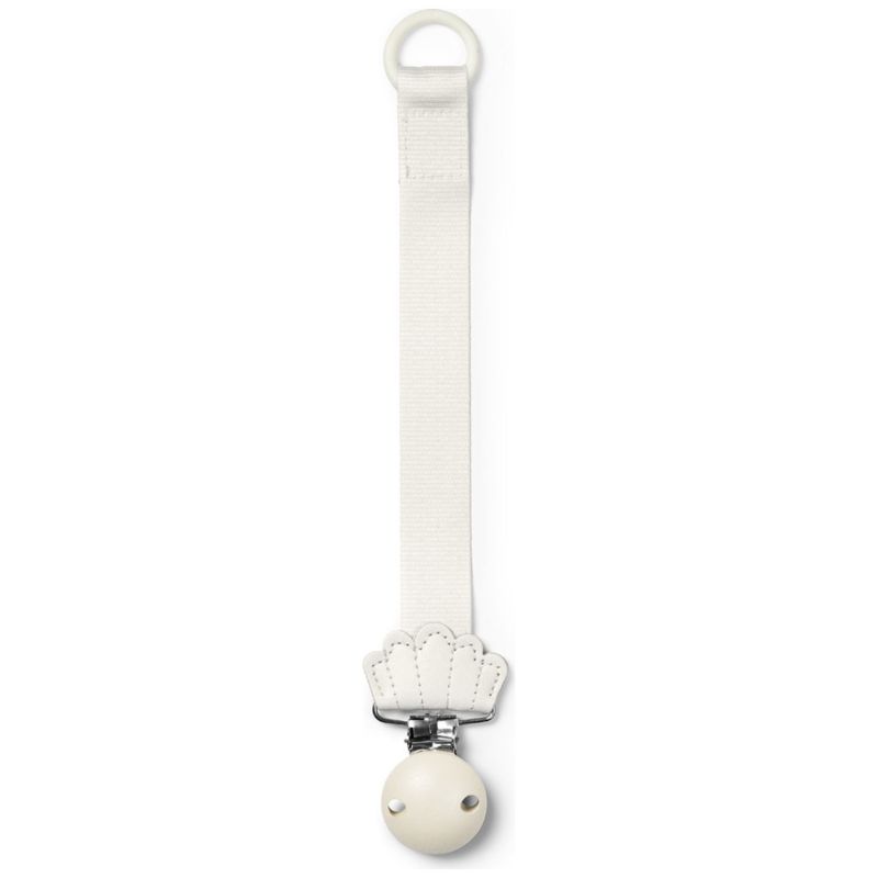 Attache sucette Wood Vanilla White Elodie Details Produit 1