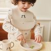 Coffret repas en silicone Vivi Panda Sandy (4 pièces) Liewood Ambiance 2