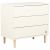 Variation Blanc, beige du produit Commode 3 tiroirs Paloma de la marque Sauthon mobilier