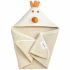 Cape de bain Poule (75 x 75 cm) - 3 sprouts Cape de bain Poule (75 x 75 cm) - 3 sprouts