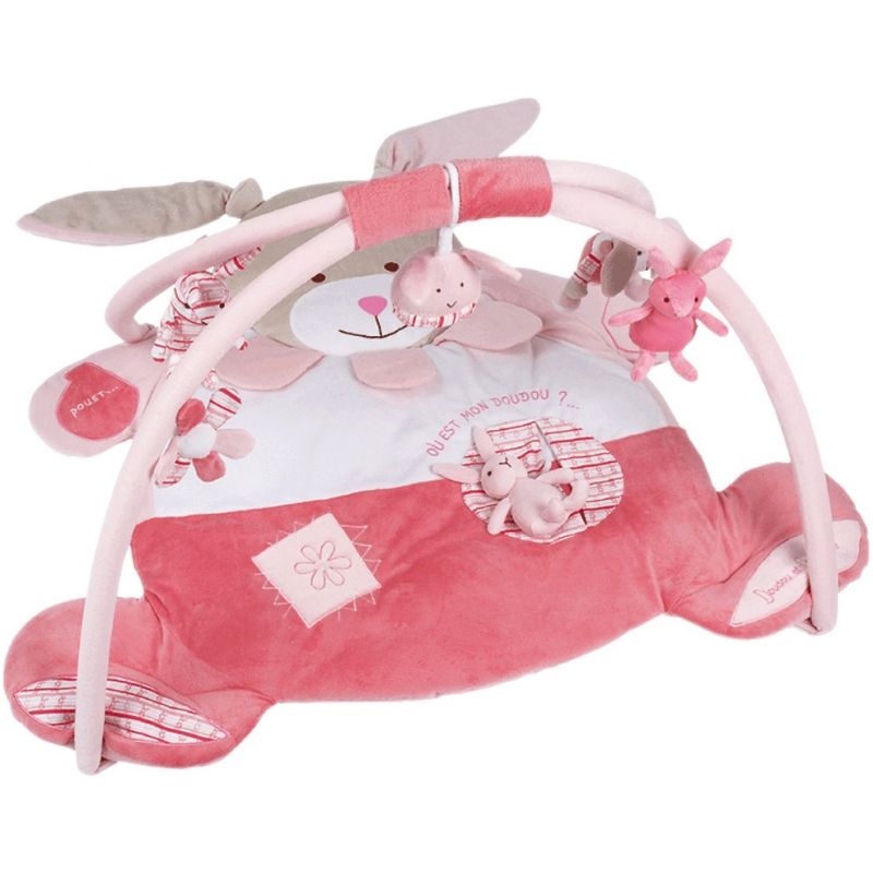 Tapis d'éveil Silhouette Célestine (80 x 100 cm) Doudou et Compagnie
