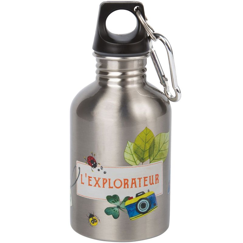 Gourde en acier inoxydable L'explorateur (400 ml) Moulin Roty