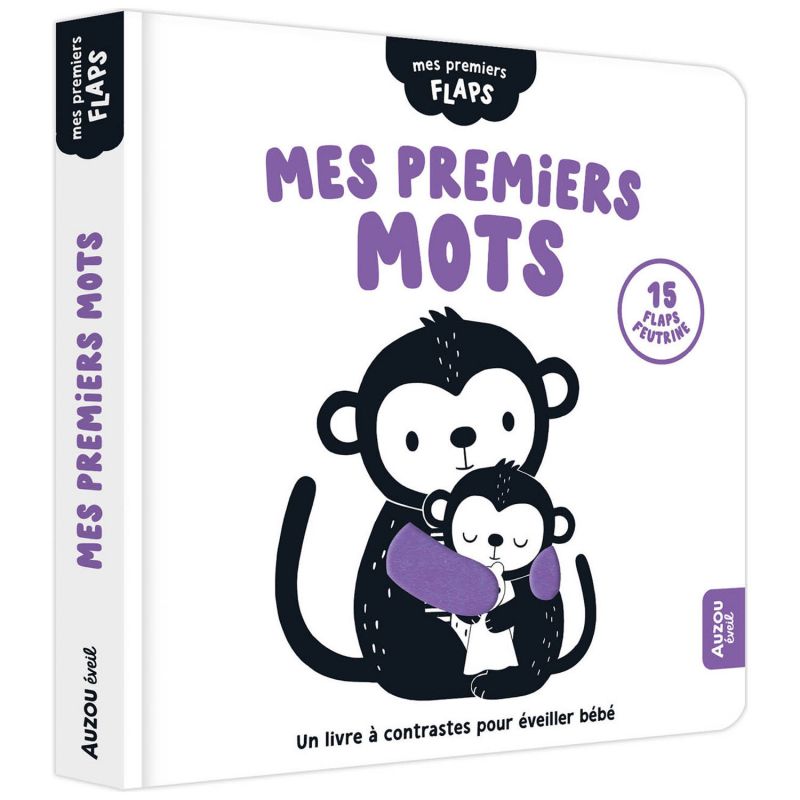 Livre Mes premiers flaps Les premiers mots Auzou Editions Produit 1