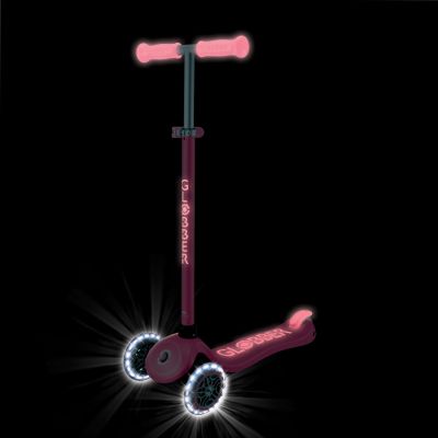 Trottinette Primo Plus phosphorescente Coral Pink