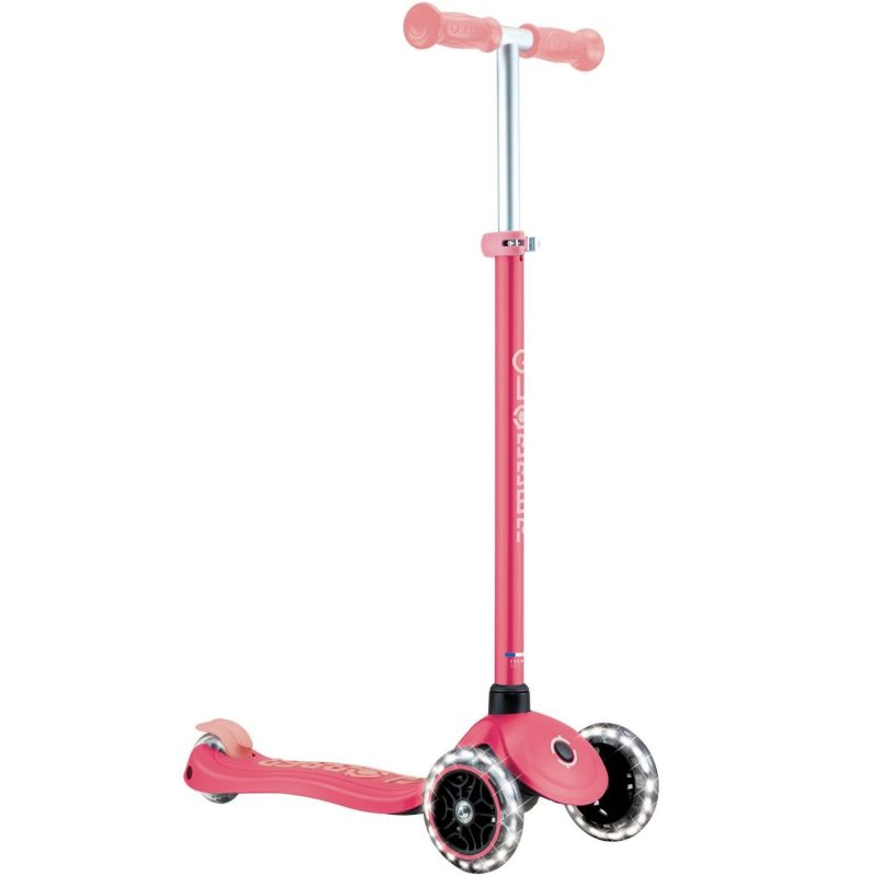 Trottinette Primo Plus phosphorescente Coral Pink Globber Produit 3
