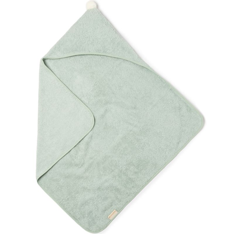 Cape de bain vert d'eau So cute (73 x 73 cm) Nobodinoz