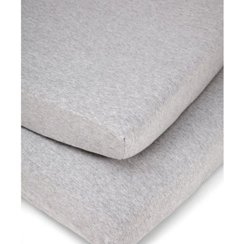 Lot de 2 draps housses Mix & Match gris (70 x 140 cm) Mamas and Papas