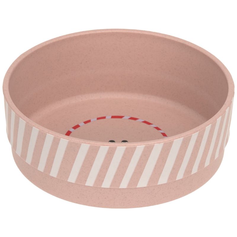 Bol en polypropylène et cellulose Tiny Team rose Lässig Produit 2