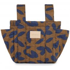 Organisateur de poussette Hyde Park Blue leaves - Nobodinoz