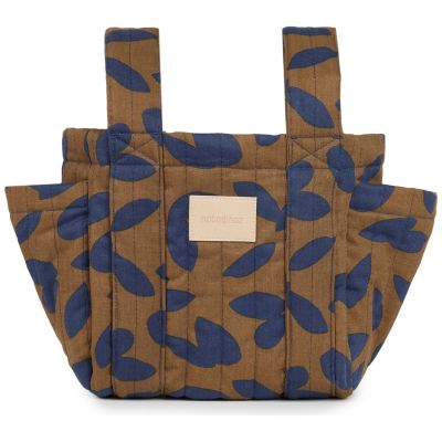 Organisateur de poussette Hyde Park Blue leaves Nobodinoz