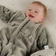 Gigoteuse en fausse fourrure kaki (70cm)