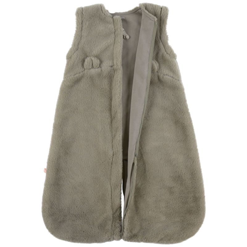 Gigoteuse en fausse fourrure kaki (70cm) Noukie's Produit 5