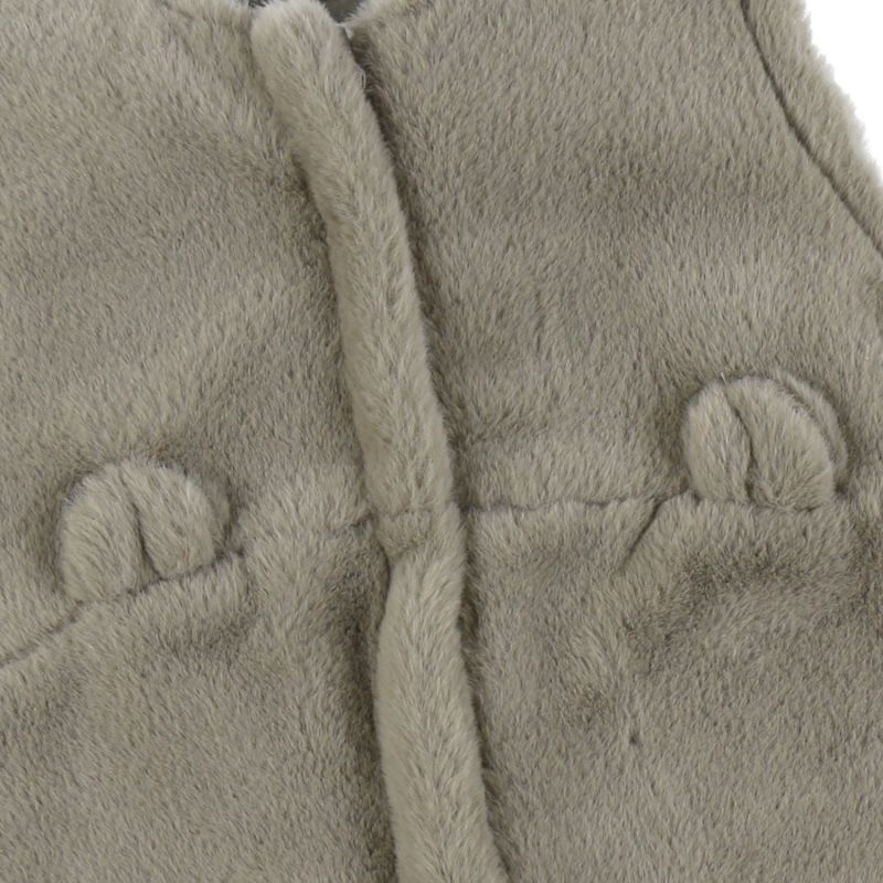 Gigoteuse en fausse fourrure kaki (70cm) Noukie's Produit 7