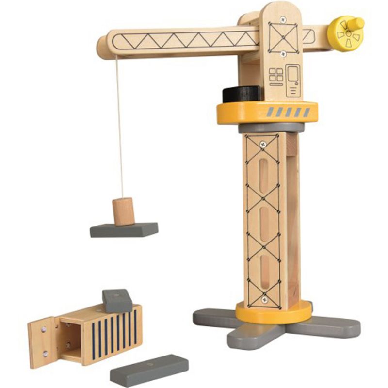 Grue de chantier en bois Egmont Toys