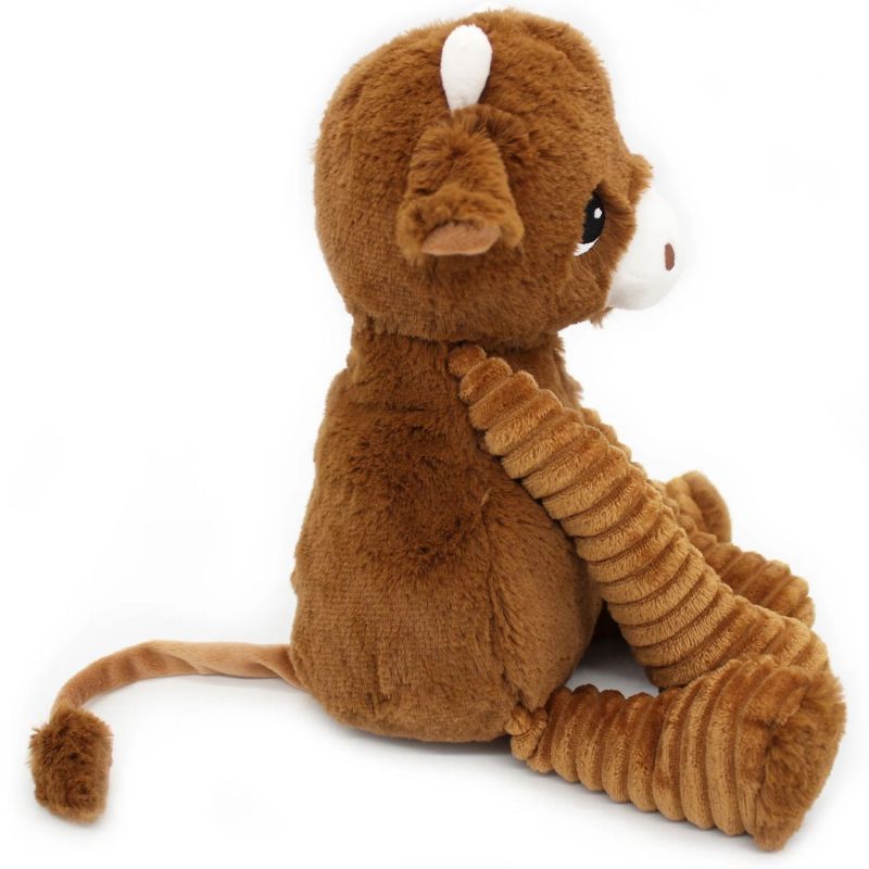 Peluche Vache maman et bébé Les Ptipotos Cassonade (31 cm) Les Déglingos Produit 5