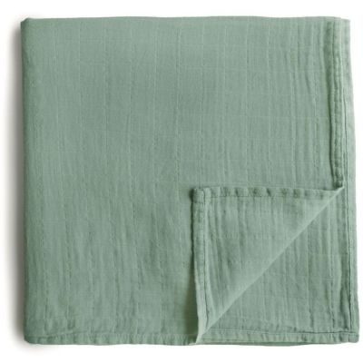 Maxi lange en coton Sage (120 x 120 cm) Mushie