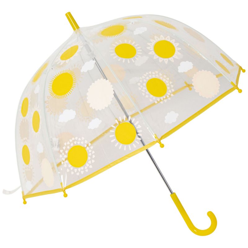 Parapluie cloche transparent Soleils en ciel (68 cm) Little L Produit 1