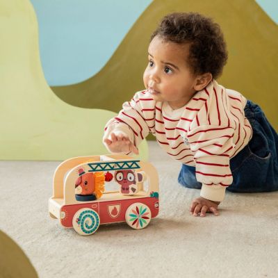 Camion de pompier en bois Jack