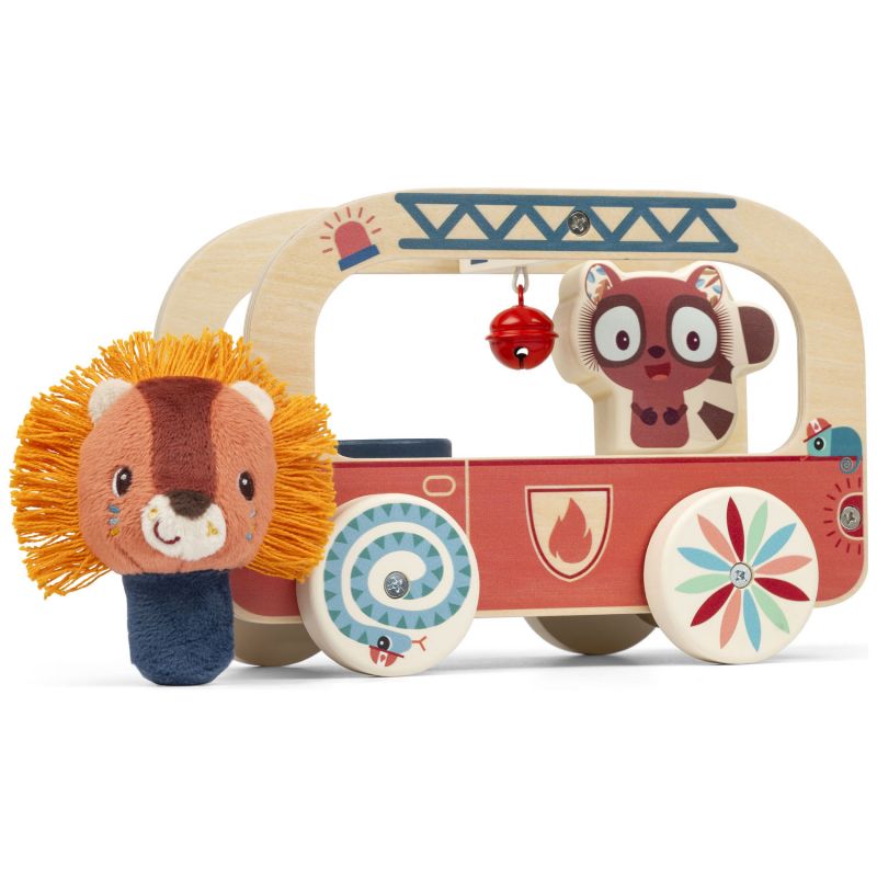 Camion de pompier en bois Jack Lilliputiens Produit 5
