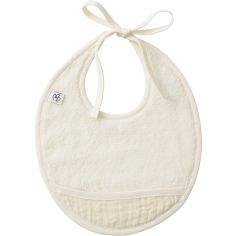 Bavoir de naissance à nouer Mousse de lait - BB & Co