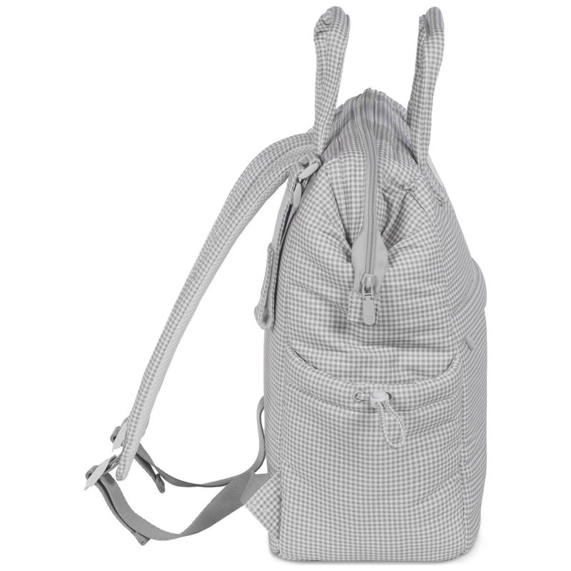 Sac à dos à langer Little Bloom Vichy Gris Pasito a pasito Produit 7
