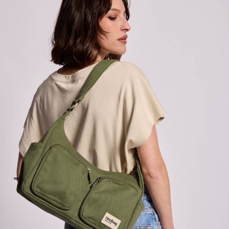Sac multipoches Emile Olive Hindbag Ambiance 6