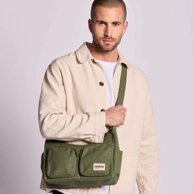 Sac multipoches Emile Olive Hindbag Ambiance 7
