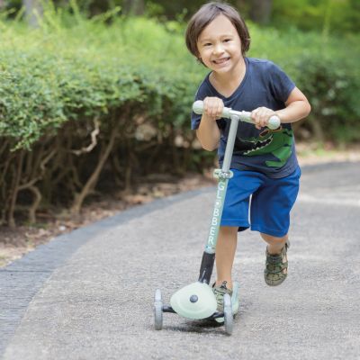 Trottinette Junior Foldable Ecologic Lights Pistache - Reconditionné