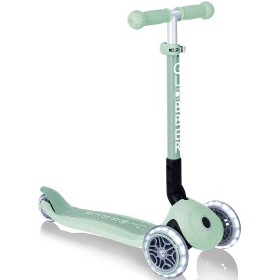Trottinette Junior Foldable Ecologic Lights Pistache - Reconditionné