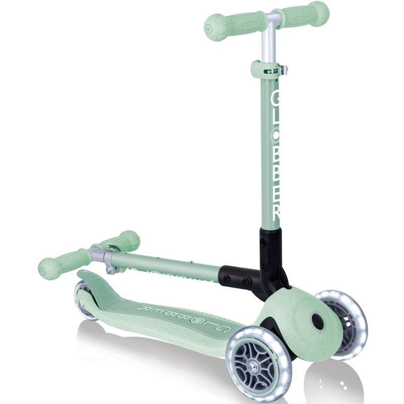Trottinette Junior Foldable Ecologic Lights Pistache - Reconditionné Globber Produit 3