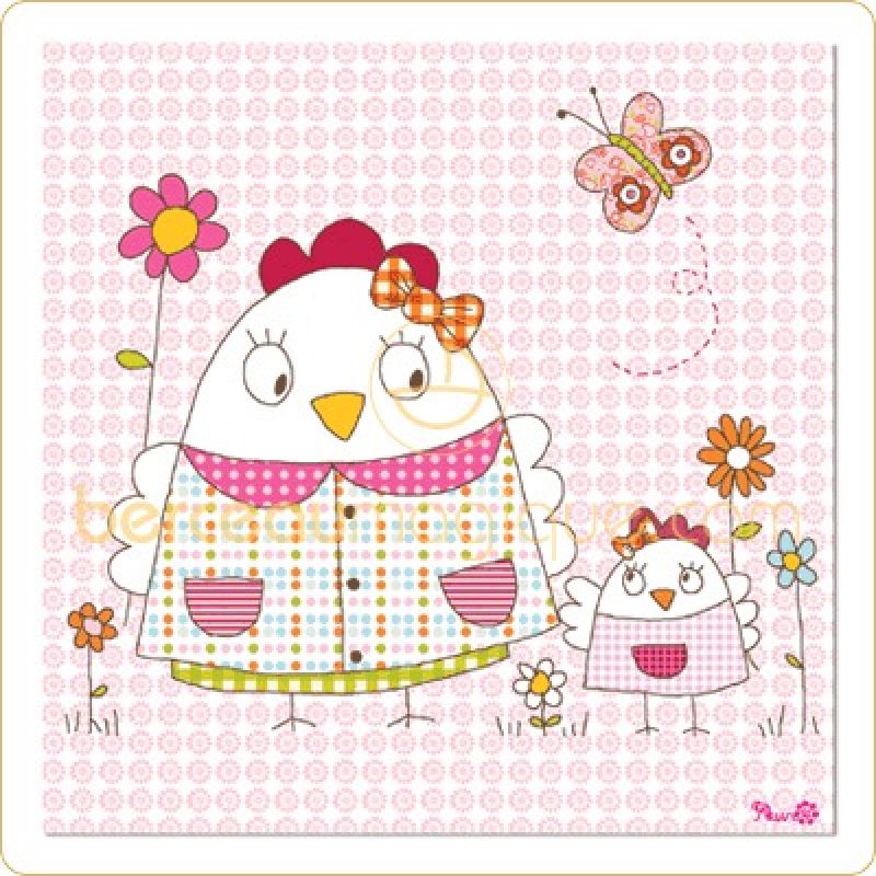 Tableau Les poulettes Lilipinso