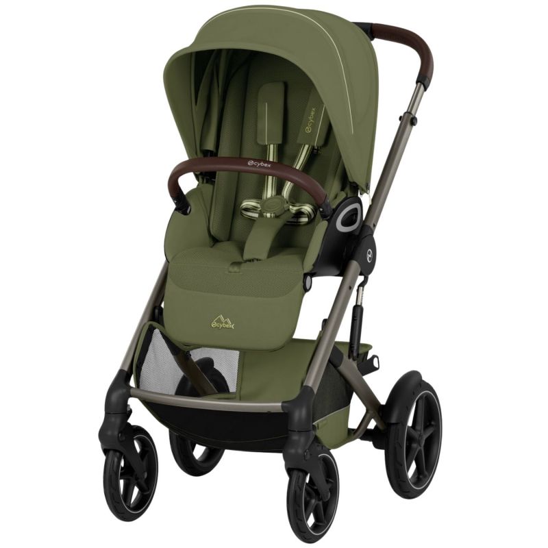 Poussette tout-terrain Talos S 2026 avec nacelle pliable Moss Green Cybex Produit 6