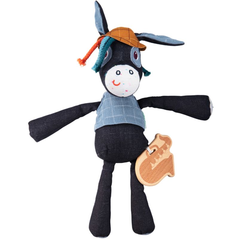 Peluche musicale Ignace l'âne (30 cm) Lilliputiens