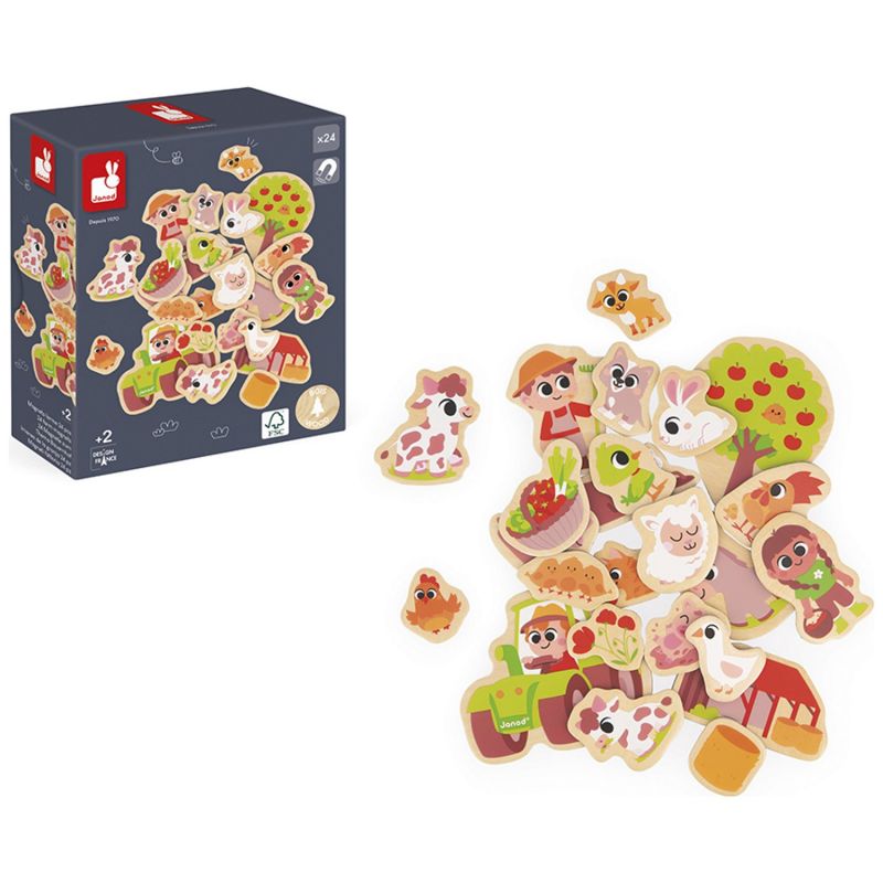 Magnets Ferme (24 pièces) Janod Produit 3