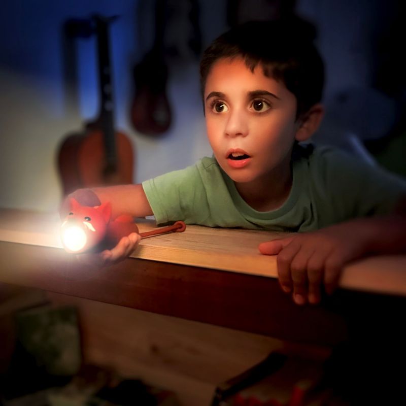 Lampe de poche en silicone Renard Little L Ambiance 6