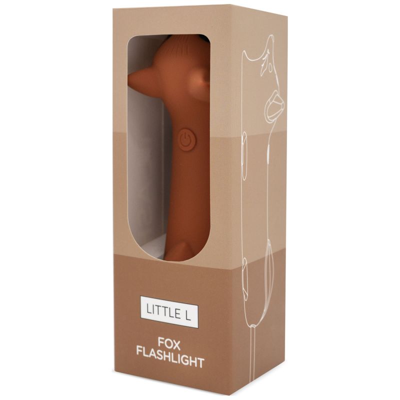 Lampe de poche en silicone Renard Little L Packaging 9