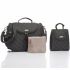 Sac à langer maman Poppy Charcoal - Storksak Sac à langer maman Poppy Charcoal - Storksak