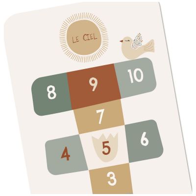 Tapis de jeu marelle Lili Rose