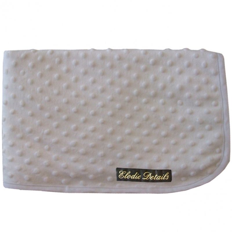 Couverture en polaire Pearl Velvet White Edition (70 x 100 cm) Elodie Details