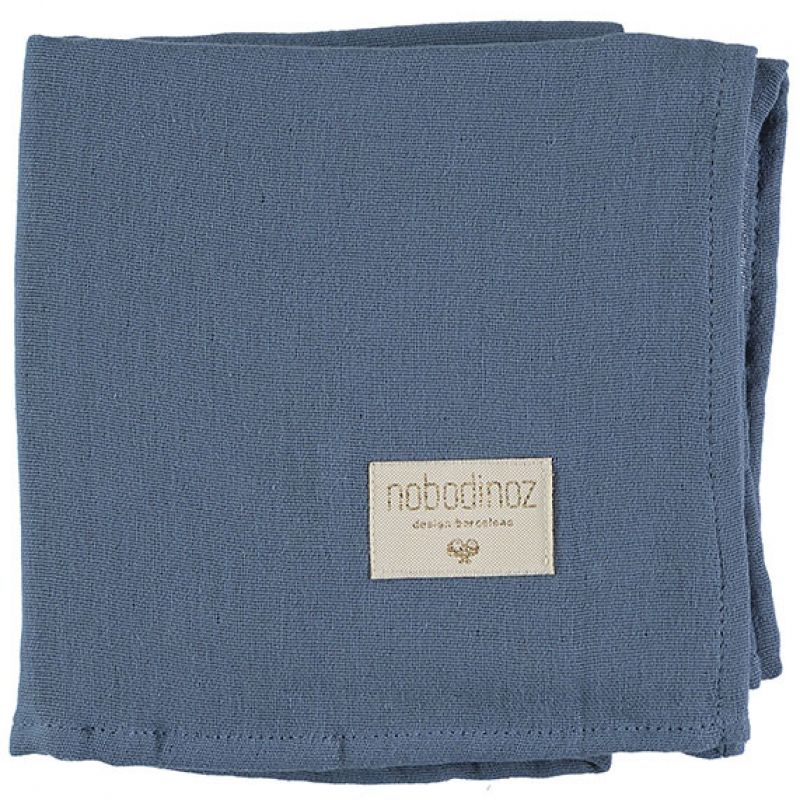 Lange Baby Love Night blue (70 x 70 cm) Nobodinoz