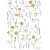Stickers fleurs de camomille (29,7 x 42 cm) - Lilipinso