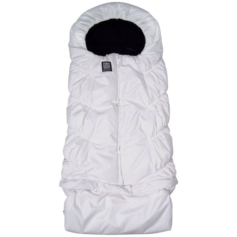 Chancelière modulable Eskimo blanc et noir (3 longueurs) Red Castle